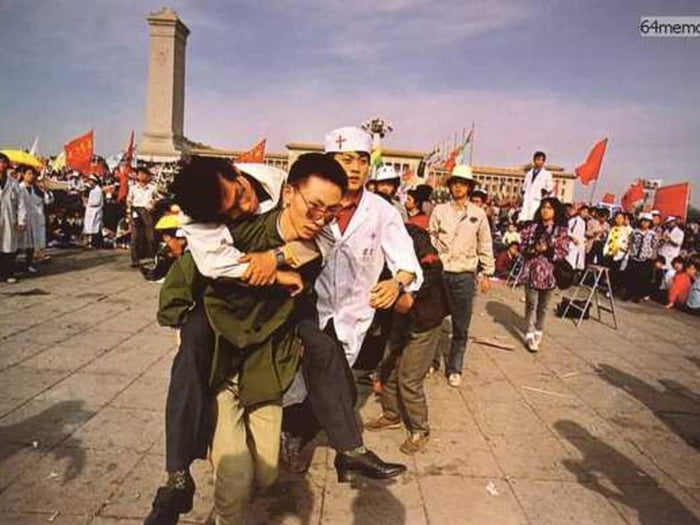 In the memory of Tiananmen Square, 4th June 1989, which was nothing ...