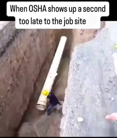 No one heeds the OSHA prophet until it is too late..