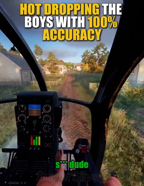 When a helicopter pilot plays video games