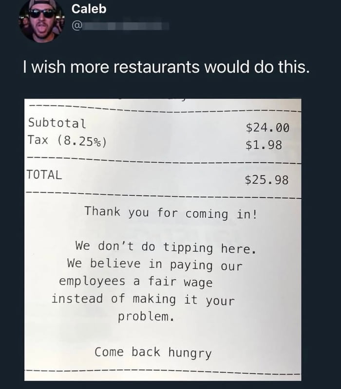 A restaurant that gets it