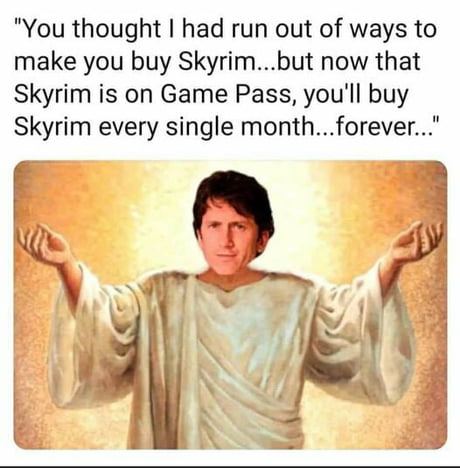 Todd Howard our lord and savior - it just works (Intro) at Skyrim