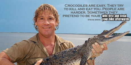 Best Funny steve irwin Memes - 9GAG