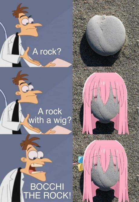 The rock meme by Serich