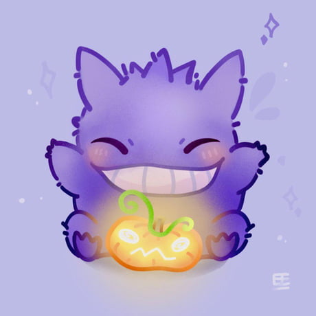 Gengar Used Scary Face! - 9GAG