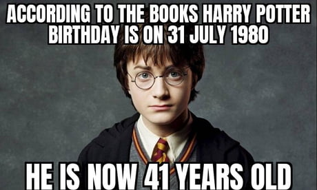 Happy birthday Harry Potter! - 9GAG