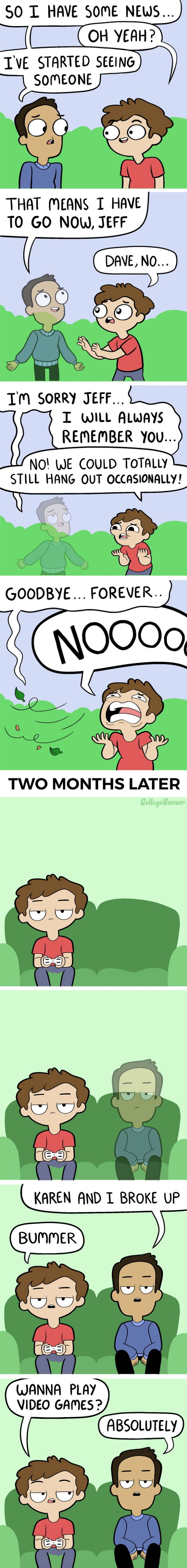 How It Feels When Your Best Friend Starts Dating Someone (credit