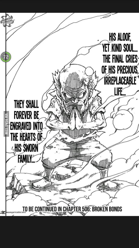 The Most Badass And Tragic Moment Manga Fairy Tail 9gag