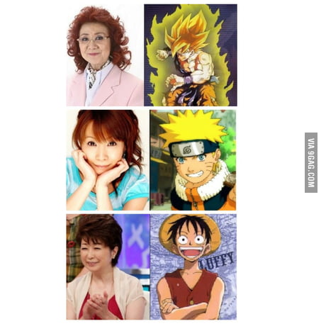  Las ACTRICES de doblaje de Goku, Naruto y Luffy