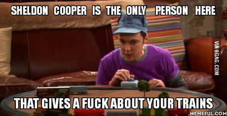 Beldon Memes Sheldon Train Memes The Big Bang Theory