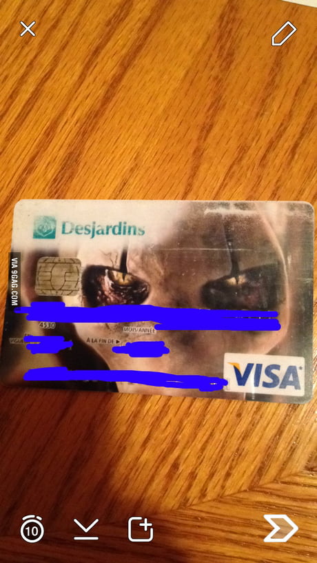 To The Guy With The Shut Up Take My Money Credit Card I Had This One For Years 9gag