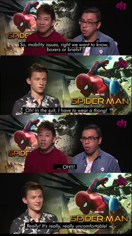 Spiderman Thong 