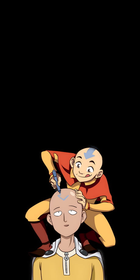 Avatar and Saitama wallpaper .. feel free to use it. - 9GAG