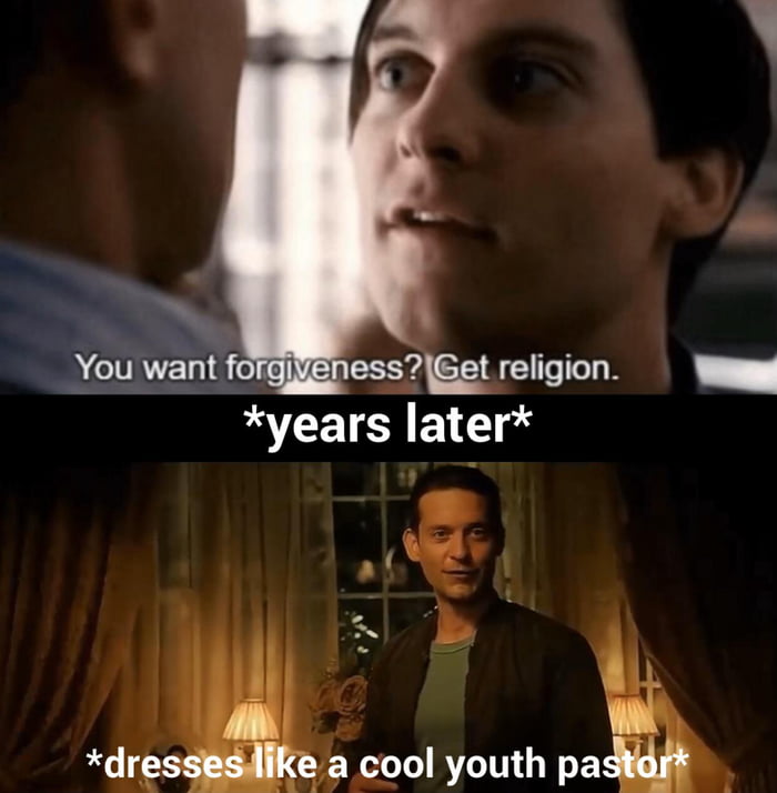 He got religion 9GAG
