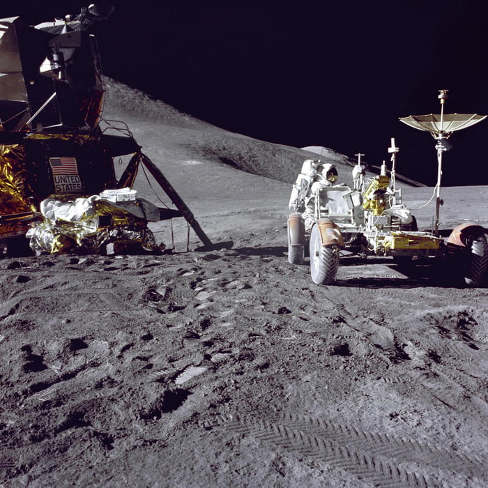 51 Years Ago Today, NASA Astronauts Drove A Car On The Moon For The ...