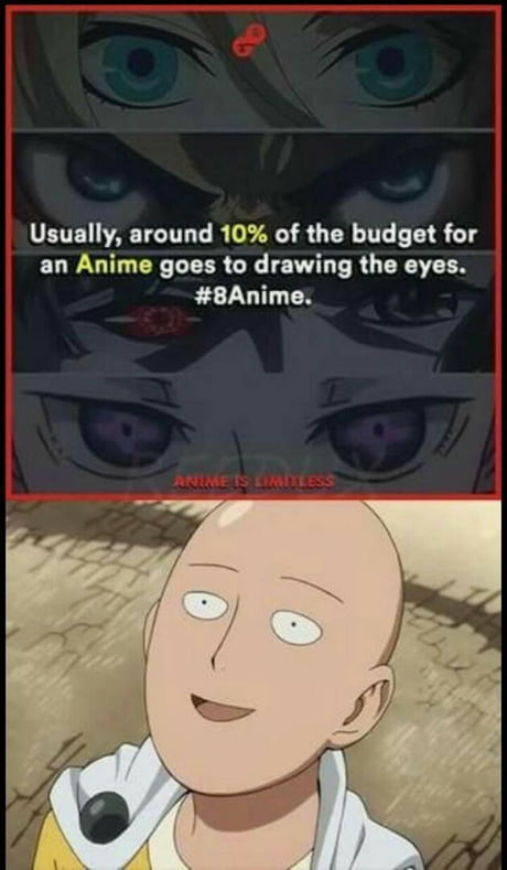 Saitama's Eyes Are BAE Though - Cartoons & Anime - Anime