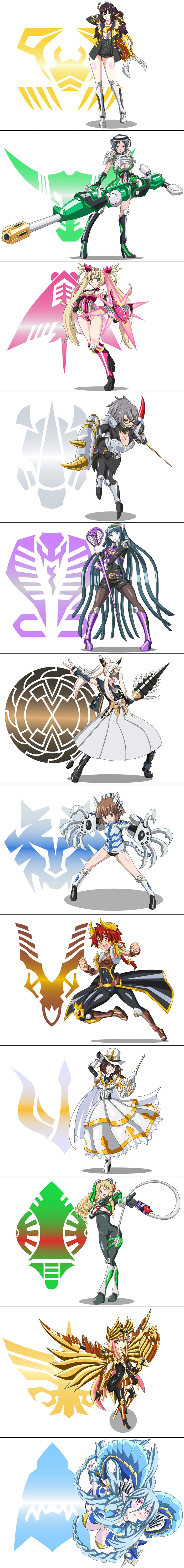 Bucketload of FGO characters as Myriad of Kamen Rider Ryuuki's Side ...