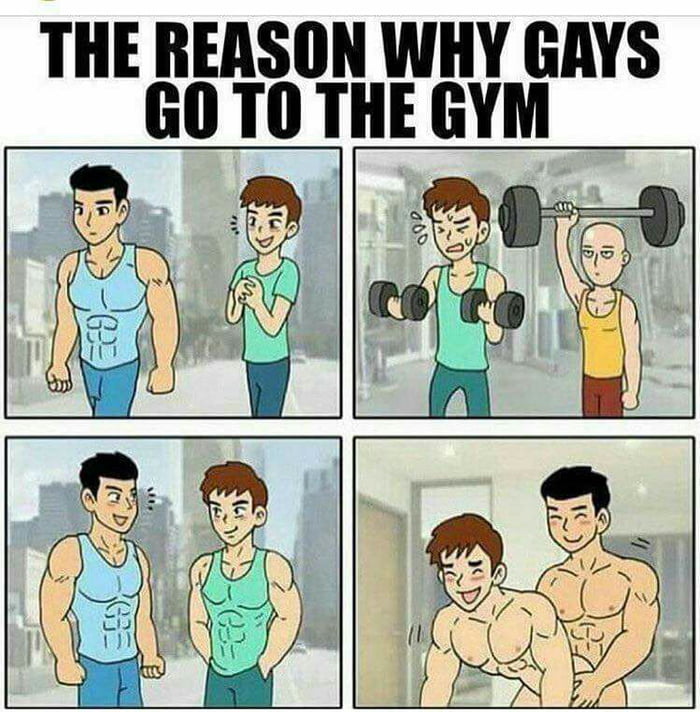 Gym Guy Gay 9gag
