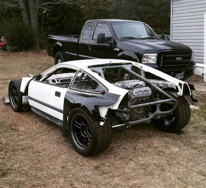Mid engine rwd v6 Honda crx - 9GAG
