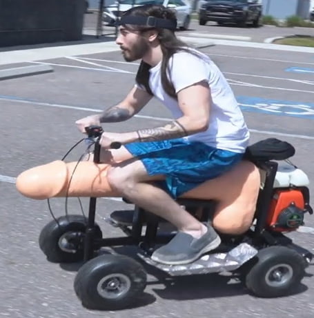 Moby Rider Charlie, the morning rider, wielder of the Moby Huge - 9GAG