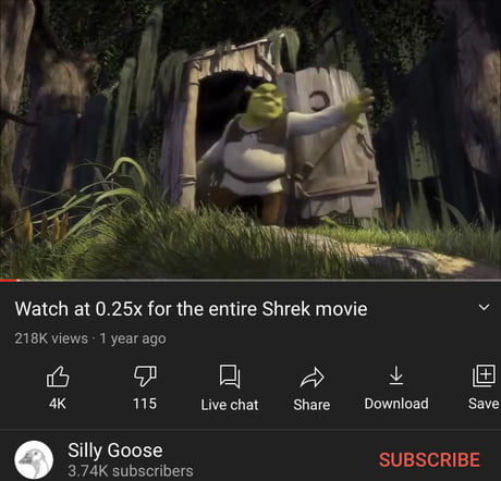 When a Shrek is in Game Chat 