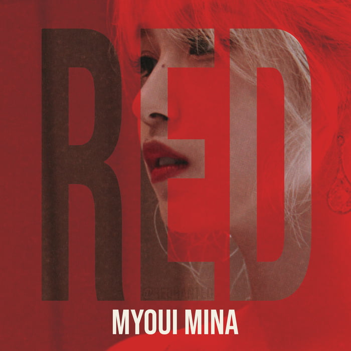 Photo : Myoui Mina x Taylor Swift's Red