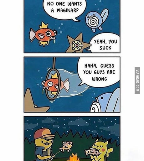 Magikarp Used Splash 9gag