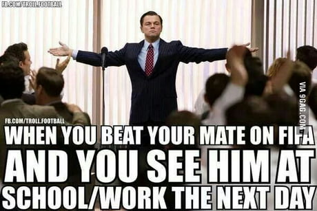 When I make my friend rage quit at Fifa - 9GAG