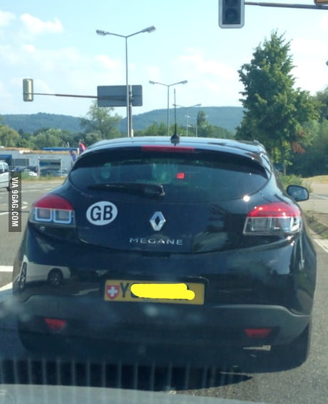 swiss number plate