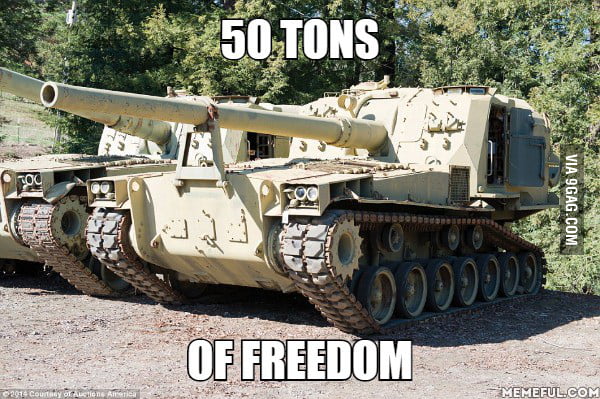 50 tons of freedom - 9GAG