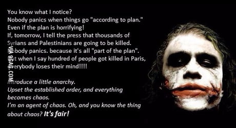 Introduce A Little Anarchy! Upset The Established Order, And Everything Become Chaos! - 9Gag