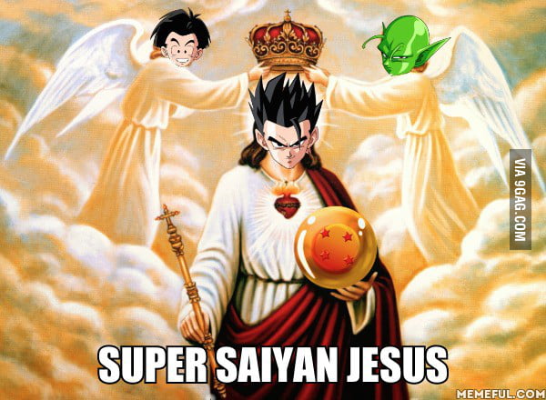 super saiyan jesus