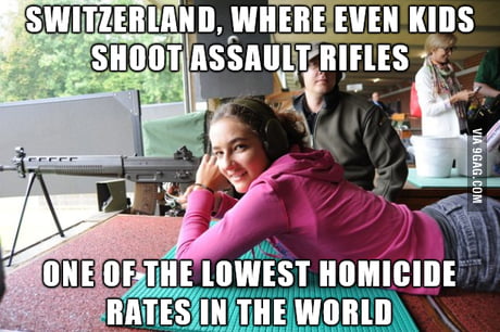 The Best Pro-Gun Memes: Switzerland, Baby Ninjas & More (PHOTOS)