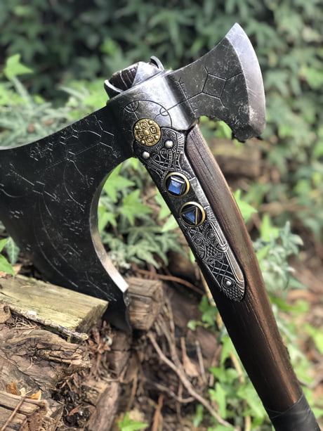 Recently Finished Making The Leviathan Axe From God Of War 9gag