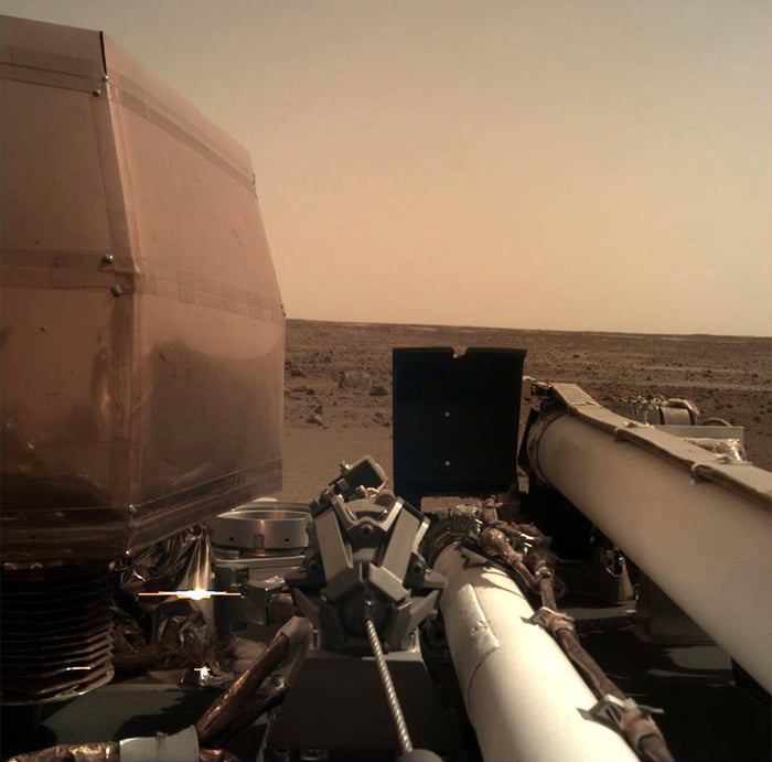 Second image from InSight