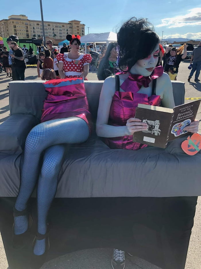 She wins Halloween