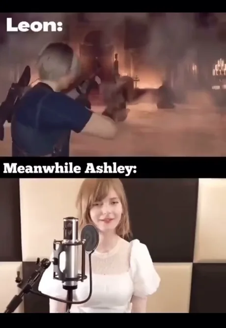 The RE4 remake really is something else - 9GAG
