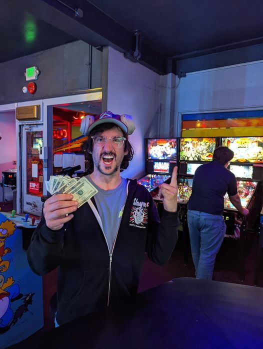 First place at a pinball tourney last night! 160 in the pocket 9GAG