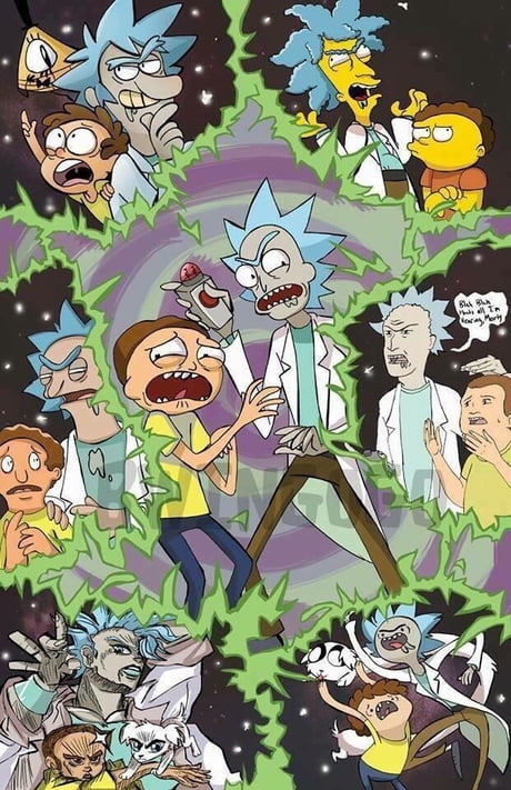 Awesome Rick & Morty wallpaper - 9GAG