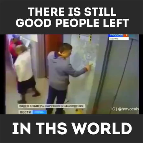 Faith in humanity restored