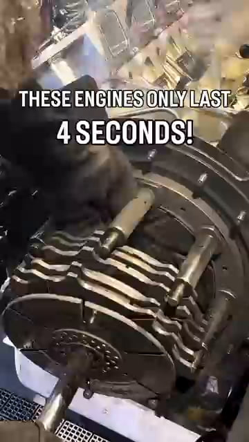 These Engines Only Last 4 Seconds