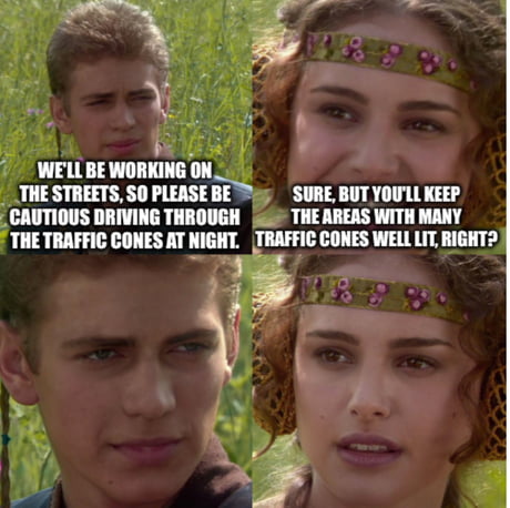 Best Funny traffic cone Memes - 9GAG