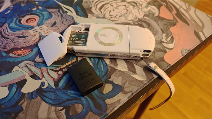 Annual reminder to check on your PSP Batteries. Mine is still in good condition.