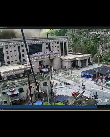 Devastating flash flood hits Nepal/China border near Rasuwa, sweeps downstream