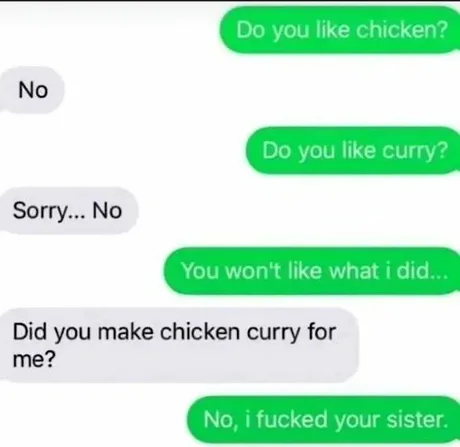 I did not see that one coming