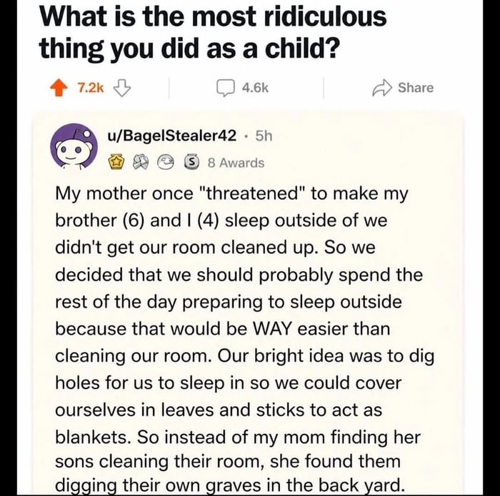 She learned a valuable lesson that day