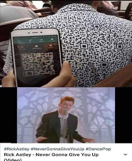 Animated QR Code Rickroll - 9GAG