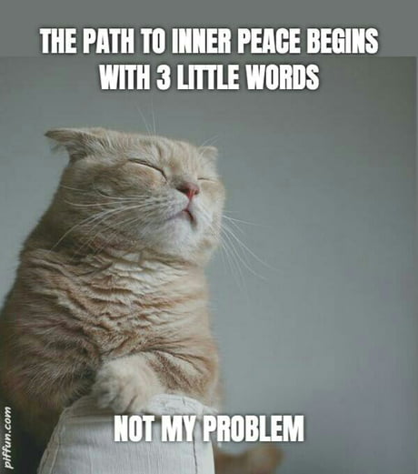 Not my problem