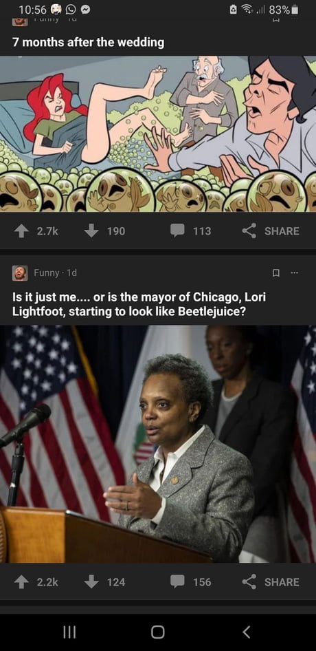 Lightfoot nackt Lori  Chicago Mayor