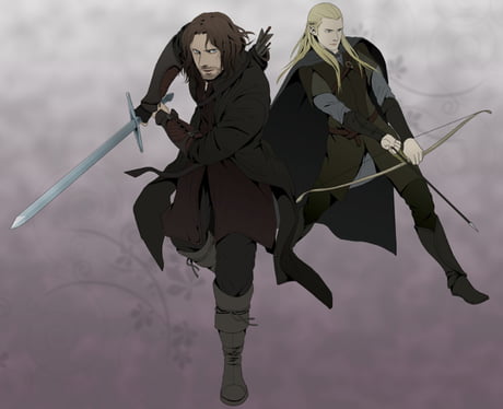 Anime version of Lord of the Rings characters — Part 2 : r/midjourney