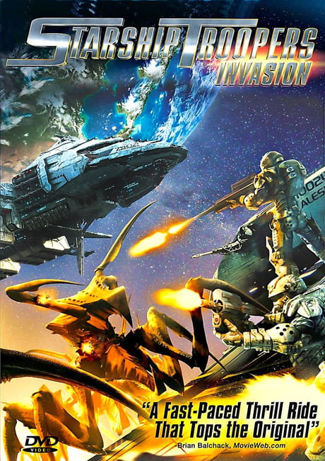Starship Troopers Invasion An Animated Movie About Futuristic Space Soldiers Fighting Alien Insects 9gag